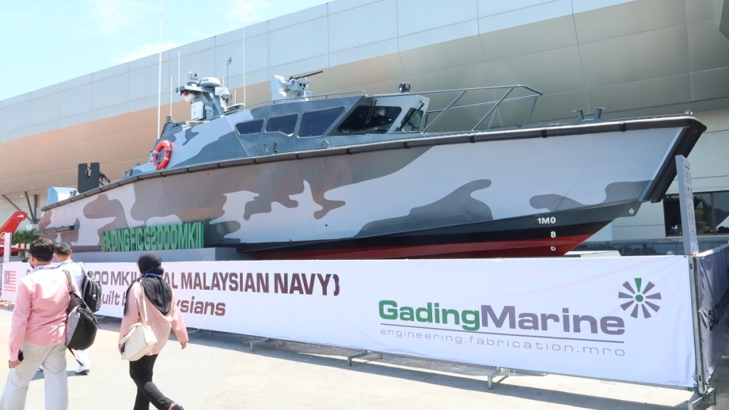 LIMA 2023 – GadingMarine shows its new G2000 Mk II and looks forward to bigger naval units