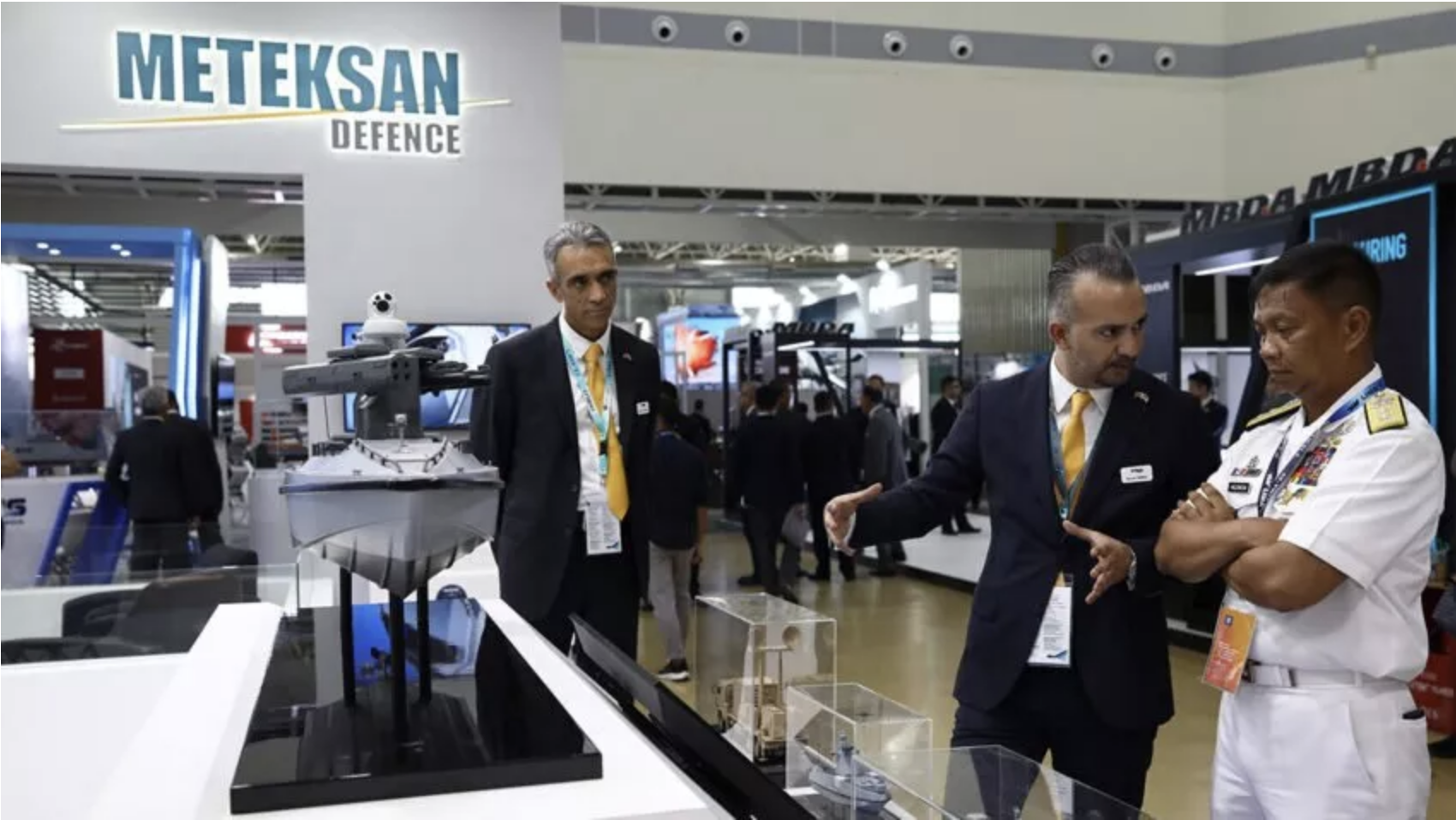 Meteksan Defence exhibits its products at LIMA in Malaysia